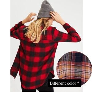NWT AMERICAN EAGLE Boyfriend Flannel